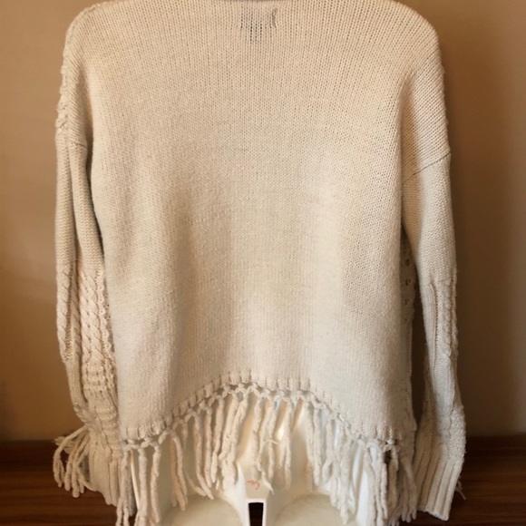 AMERICAN EAGLE FRINGED KNIT CARDIGAN - Picture 3 of 3